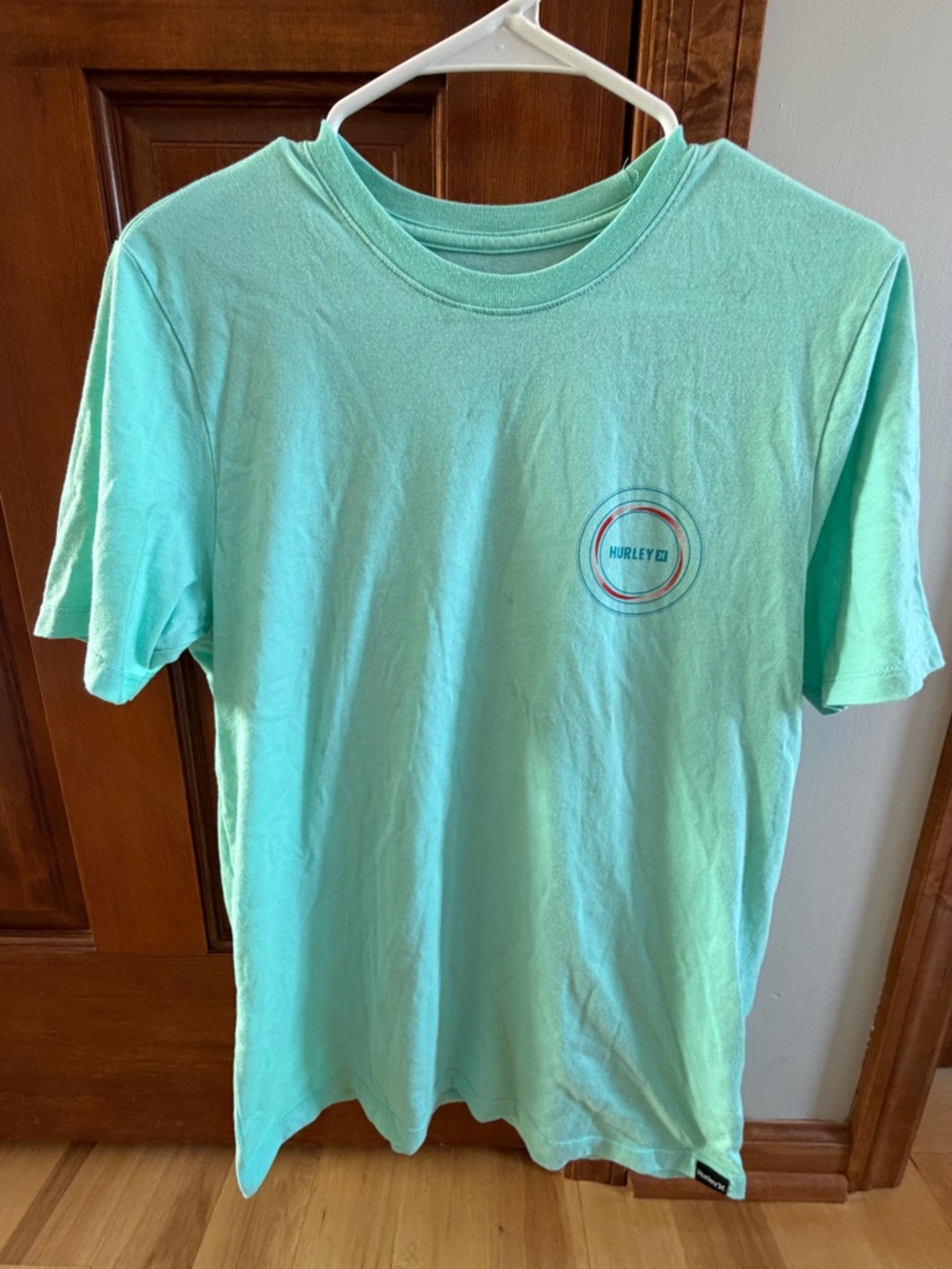 Hurley Mint Teal Short Sleeve Logo Tee